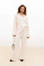 Pantalon Zijde & katoen