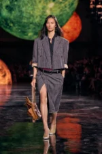 Midi rok Gemengde vezels